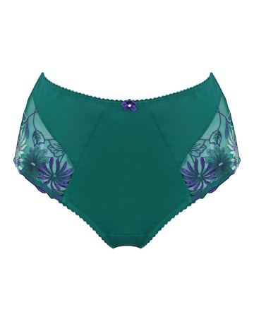 Pour Moi St Tropez High Waist Deep Knicker Forest/Teal