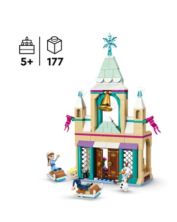 LEGO Disney Arendelle Frozen Castle Building Toy Set 43265