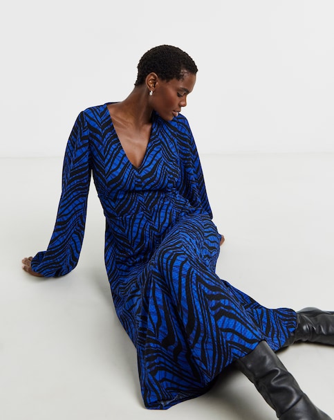 cobalt blue dress with sleeves Dresses Partial Lined s-m Sequin Black Dresses | Media:Instant Download