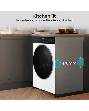 Hisense KitchenFit 5i Series WF5I9043BWFS 9kg Washing Machine - White