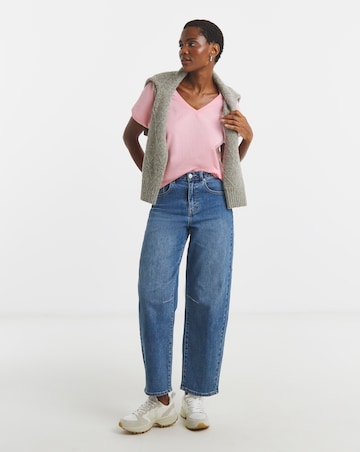 V-Neck Short Sleeve T-Shirt