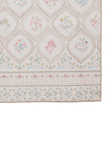 Catherine Lansfield Cameo Floral Washable Rug