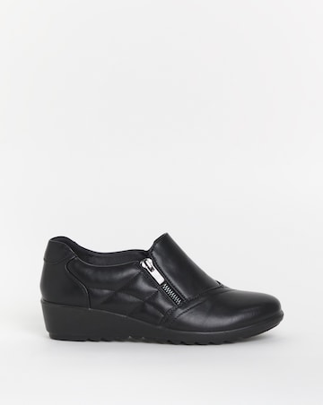 Cushion Walk Side Zip Shoe EEE Fit