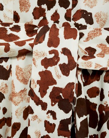 Mango Animal Print Dress