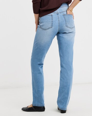 24/7 Light Blue Straight Leg Jeans