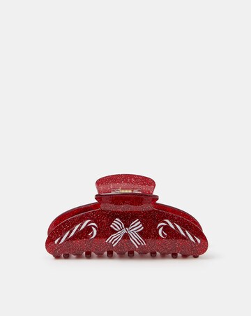 Accessorize Candy Cane Claw Clip