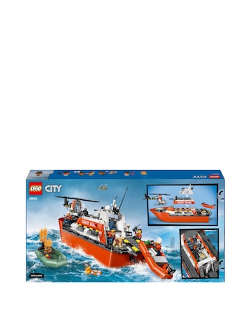 LEGO City Coast Guard Rescue Boat & Helicopter