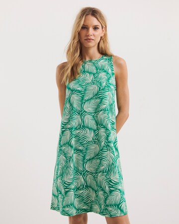 Great Value Soft Touch Sleeveless Swing Dress