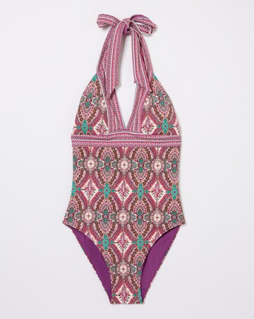 Fatface Cody Detail Paisley Swimsuit