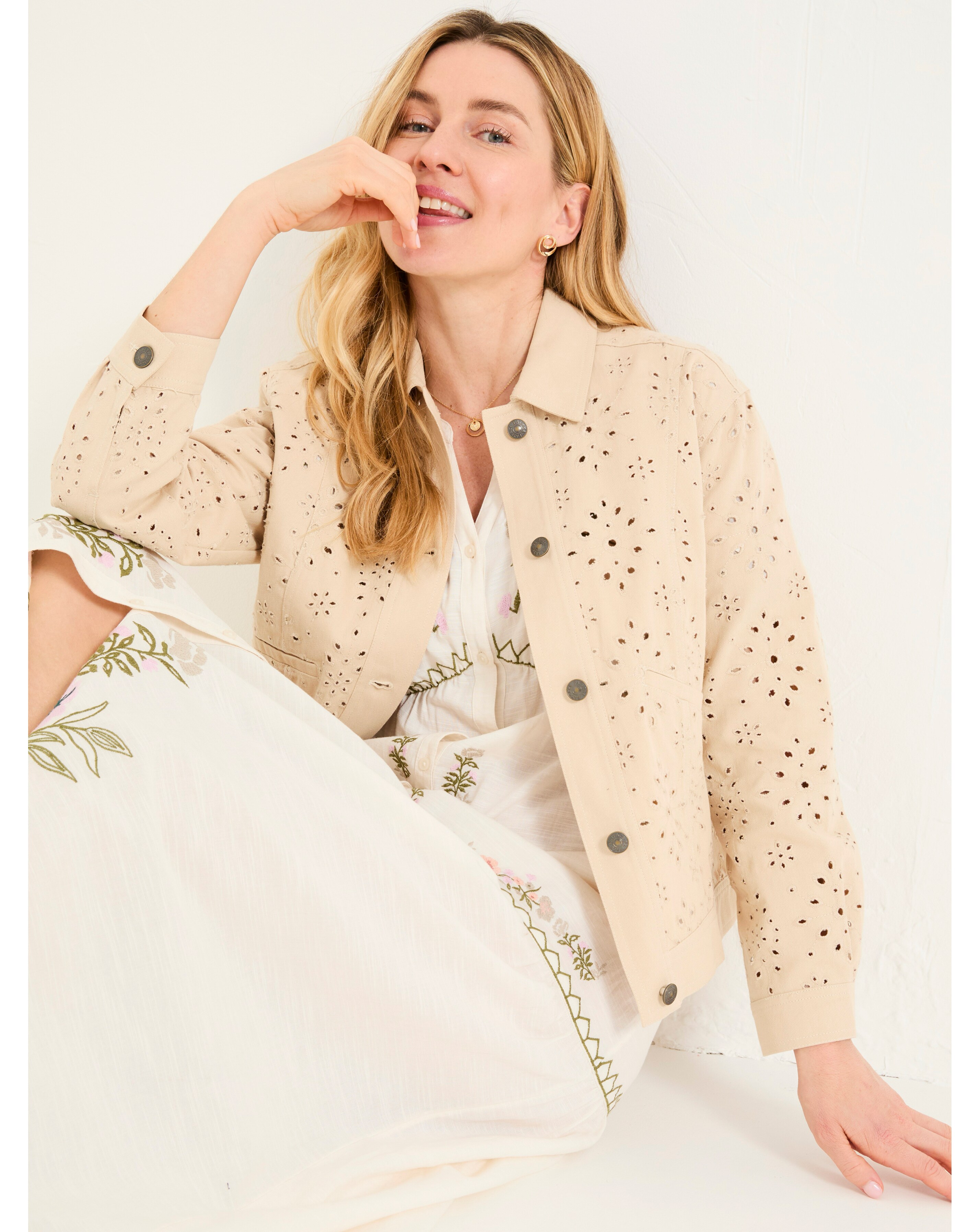 FatFace Embroidered Jacket | Ambrose Wilson