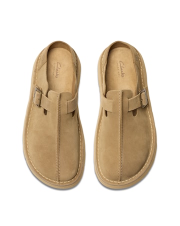 Clarks Solsbury Mules - Dark Sand