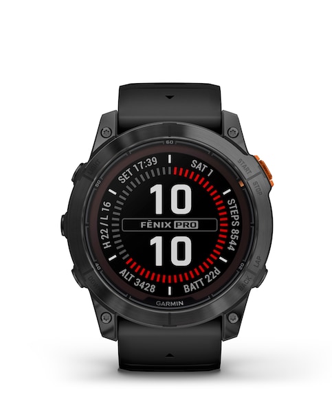 Garmin Fenix 7X Pro Solar Edition 51mm Smart Watch - Slate Grey/Black