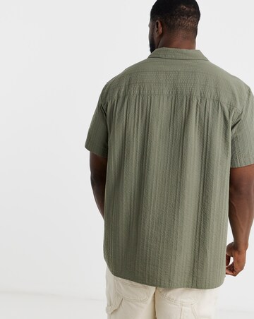 Jack & Jones Tyson Textured Resort Shirt - Green