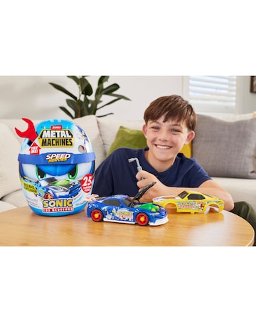Metal Machines Speed Heroes: Sonic The Hedgehog Vehicle Mystery Unboxing Egg