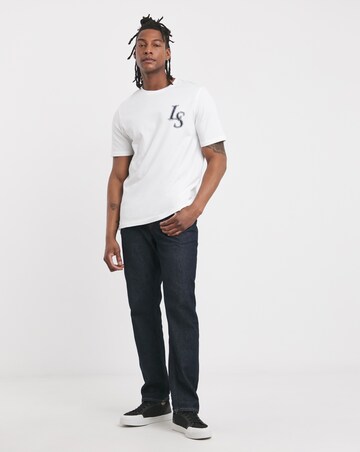 Lyle & Scott Short Sleeve Back Graphic T-Shirt - White