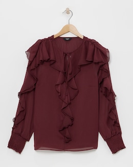 Joanna Hope Ruffle Blouse