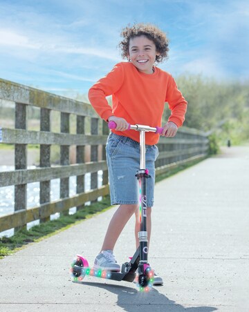 Evo Light Blast Scooter Pink