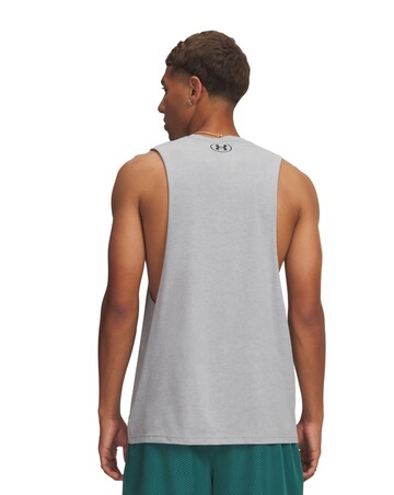 Under Armour Chest Logo Cut Off Tank