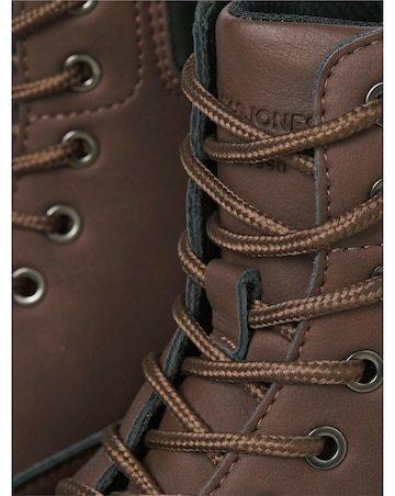 Jack & Jones Ainsworth PU Boots - Brown