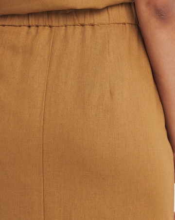 Linen Pencil Skirt