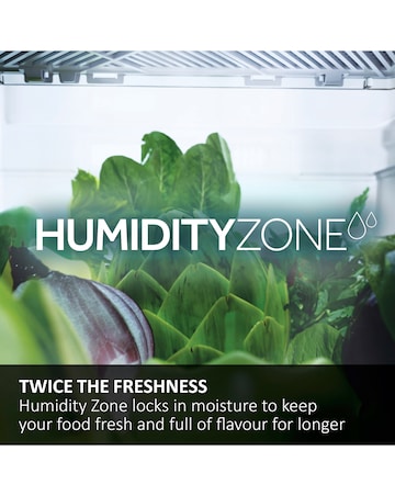 Haier Combi Series 5 HDPW5618DWPK 60/40 No Frost Fridge Freezer - Silver