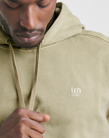 Union Garment Dyed Hoodie- Dark Stone