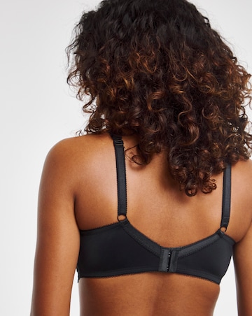 Pretty Secrets (2 Pack) Ella Lace Full Cup Wired Bras (B-J) Black Sparkle/Red