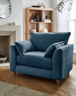 Harlequin Chenille Snuggle Chair