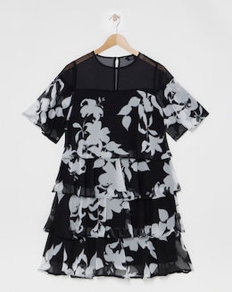 Joanna Hope Tiered Shift Dress