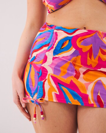 Floral Mix and Match Skort With Built in Brief