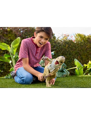 Jurassic World Rebirth Rumble 'n Rampage Dinosaur Action Figure Distortus Rex