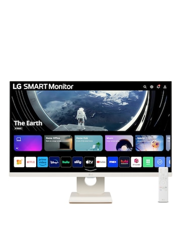 LG 27U511SA-W.AEK 27in 100Hz Full HD IPS Smart Monitor - White