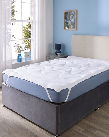 Downland Luxury Waffle Sleepzone Mattress Topper
