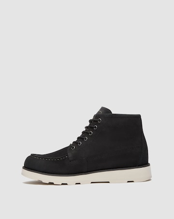 Timberland Britton Mills Mid Lace Chukka Suede Boot - Black