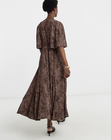 Joanna Hope Animal Print Tea Dress