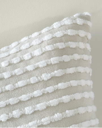 Catherine Lansfield Stab Stitch Filled Cushion