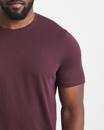 5 Pack Crew Neck T-Shirts Long