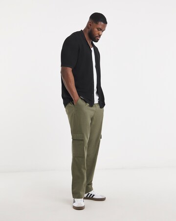 Jack & Jones Chris Knitted Resort Polo - Black