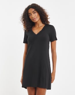 Cool Stretch Lace Hidden Support Nightie