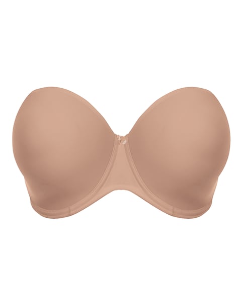 Elomi Smooth Strapless Moulded Cup Wired Bra Sahara