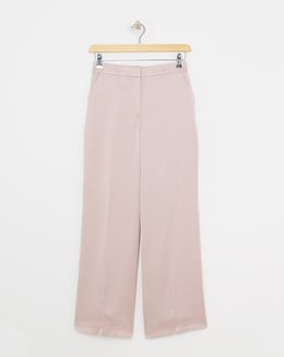 Satin Wide Leg Trousers