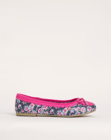 Joe Browns Ballerina Pumps Ex Wide Fit