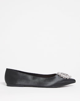 Joanna Hope Embellished Detail Ballerina - Extra Wide Fit (EEE)