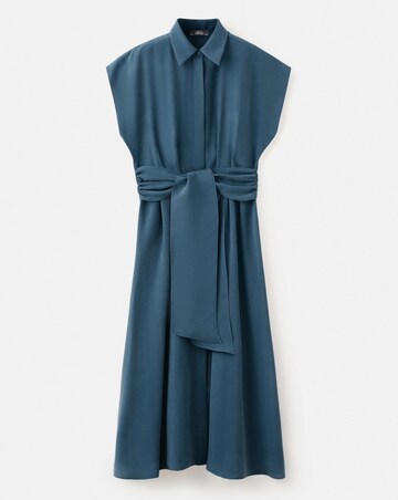 Mango Belt Shirt Dress Maca