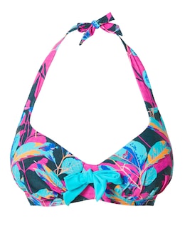 Joe Browns Floral Print  Non Wired Bikini Top