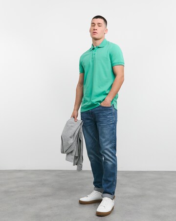 Pure Cotton Pique Polo Long