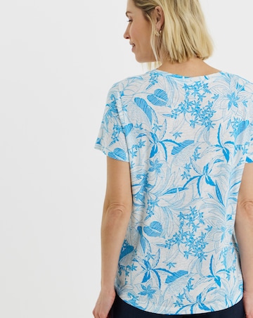 Linen T-Shirts V- Neck