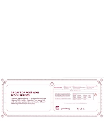 Pokemon TCG: Holiday Calendar 2025