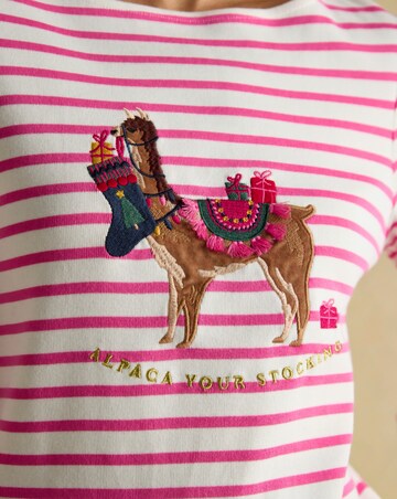 Joules Festive Alpaca Harbour