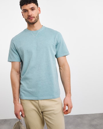Over Dyed Marl Relaxed Fit T-Shirt Long